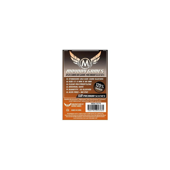 Acheter 50 Protège Cartes Chimera USA Mayday (MDG-7078) - Ludifolie