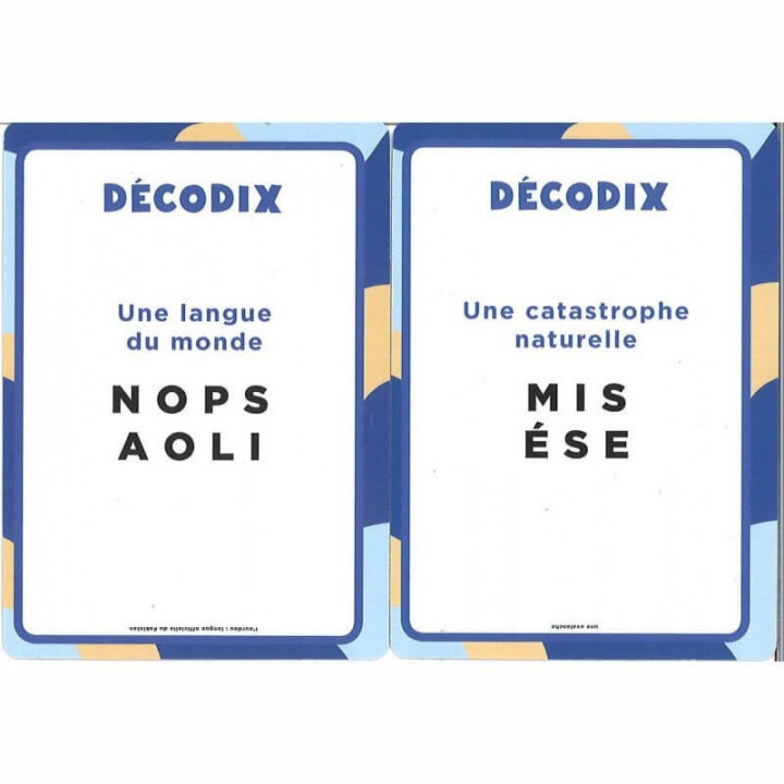 Acheter Décodix - Jeu de société - Ludifolie - Okopix