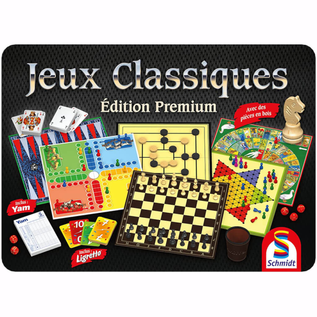 Coffret de150 jeux classiques - Jeux de société - Acheter sur