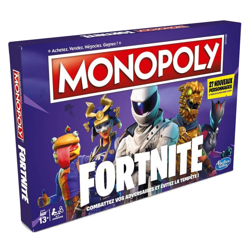 Acheter Monopoly Fortnite Jeu de société Ludifolie