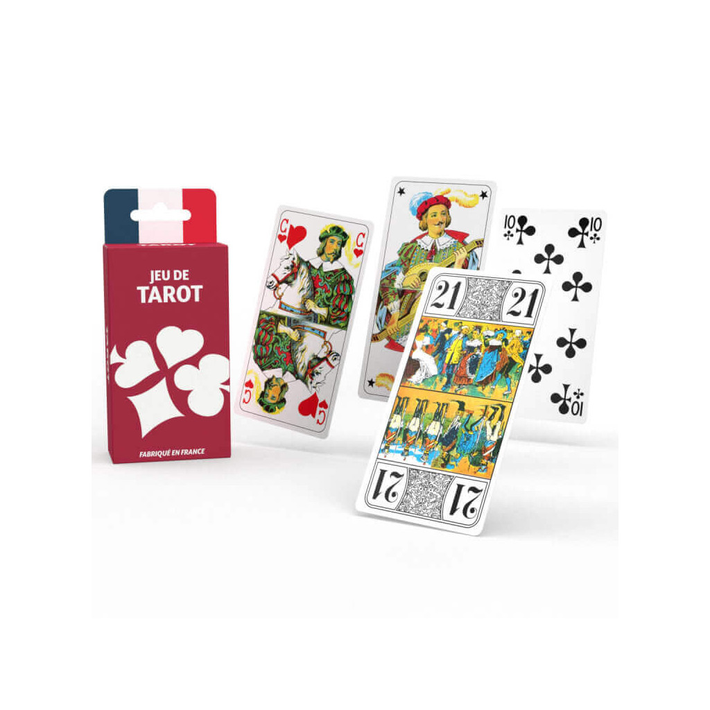 Jeu de 78 cartes - Tarot Boîte Plastique - Jeu classique - Ducale