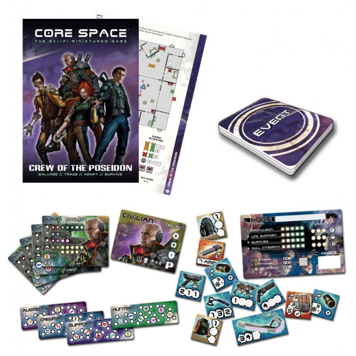 Acheter Core Space - Poseidon Crew - Battle Systems - Ludifolie