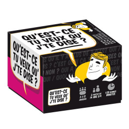 Acheter Qu'Est-ce Tu Veux Qu'J'Te Dise ? - Jeu de société - Ludifolie