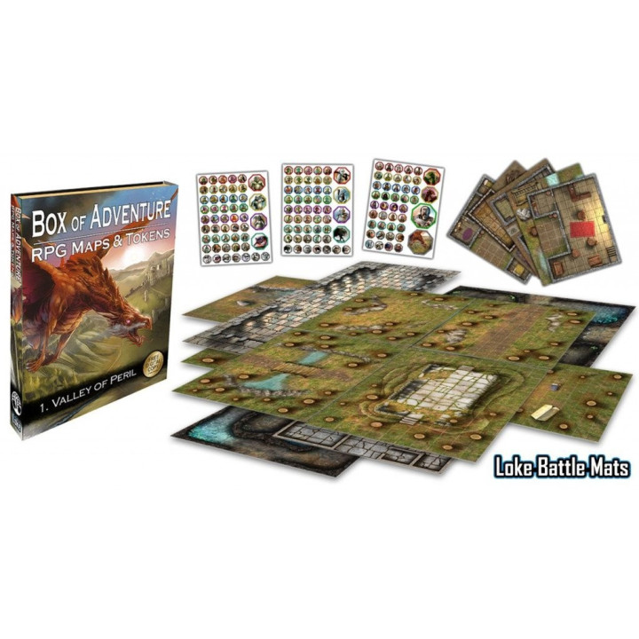Acheter Box of Adventure Tome 1 - Valley Of Peril - Ludifolie