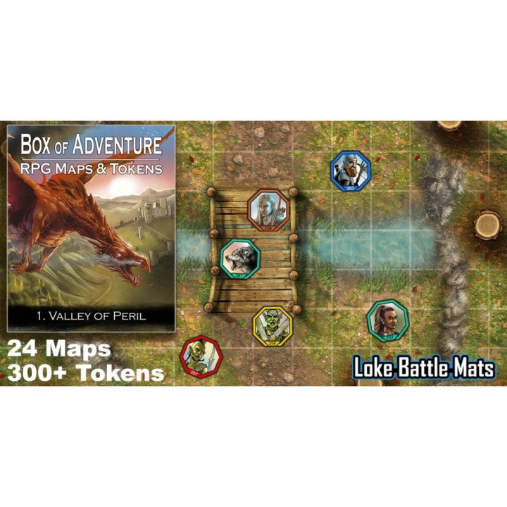 Acheter Box of Adventure Tome 1 - Valley Of Peril - Ludifolie
