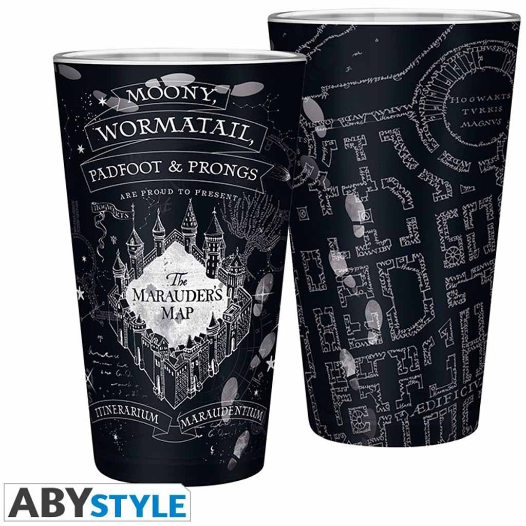 Acheter Harry Potter - Verre XXL Carte du Maraudeur - Ludifolie