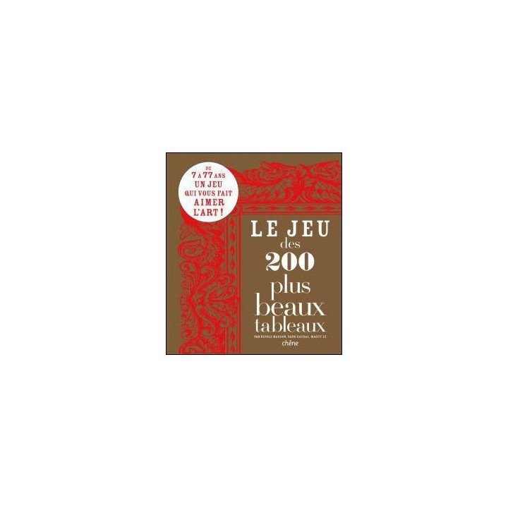 Le Jeu des 200 Plus Beaux Tableaux - Jeux de plateau famille - Achetez sur ludifolie