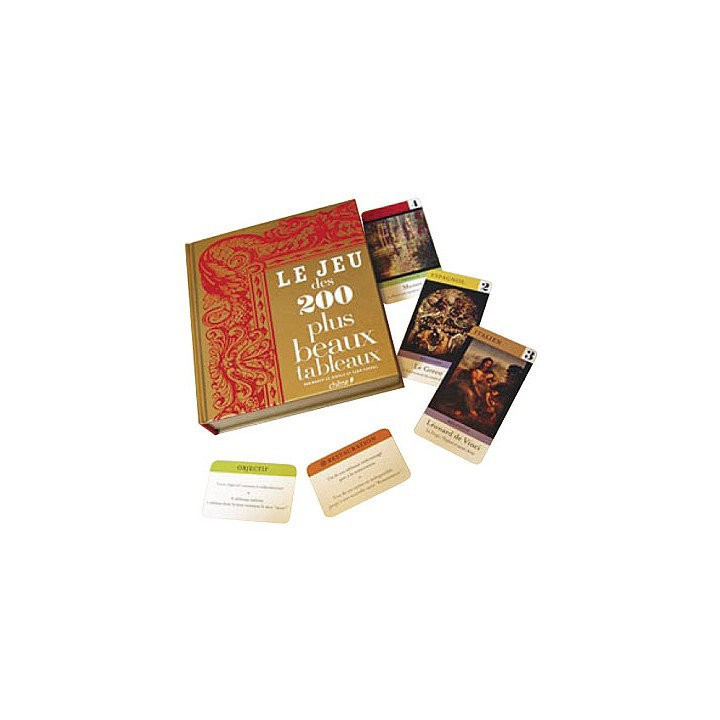 Le Jeu des 200 Plus Beaux Tableaux - Jeux de plateau famille - Achetez sur ludifolie