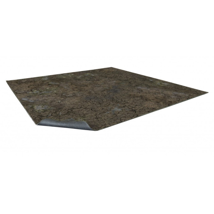 Acheter Battle Systems - Tapis de jeu Muddy Street 90x90cm - Ludifolie