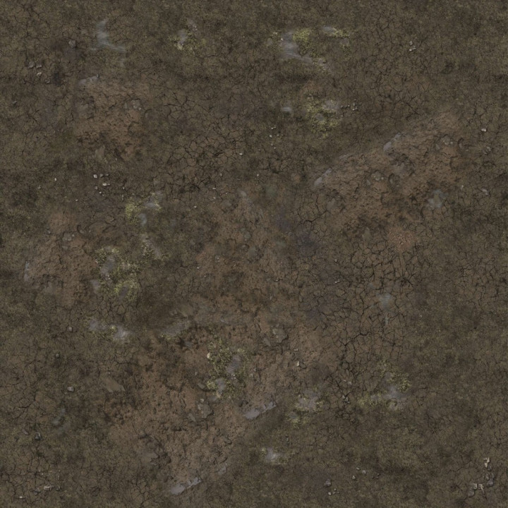 Acheter Battle Systems - Tapis de jeu Muddy Street 90x90cm - Ludifolie