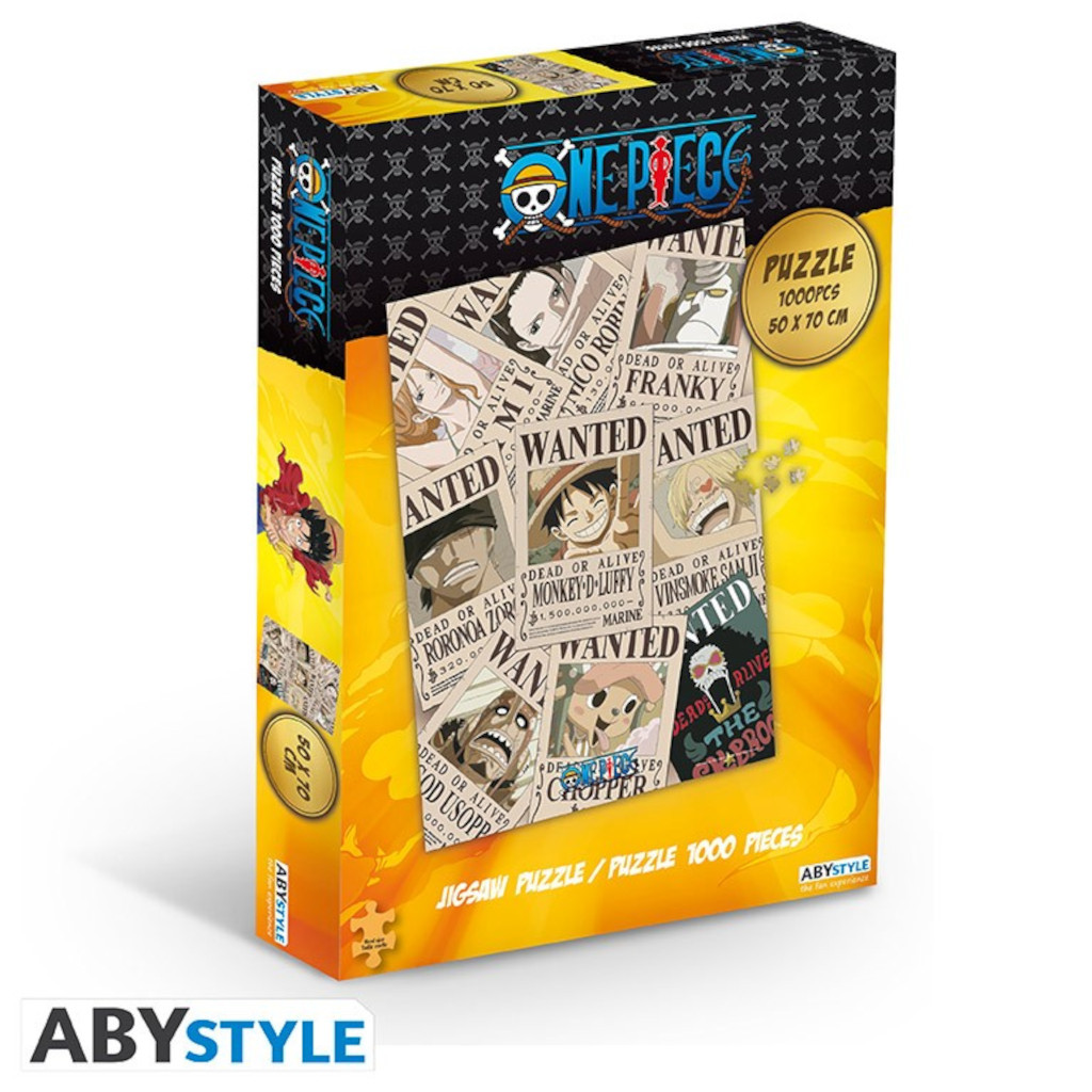 Acheter One Piece - Puzzle 1000 Pièces Wanted - Ludifolie