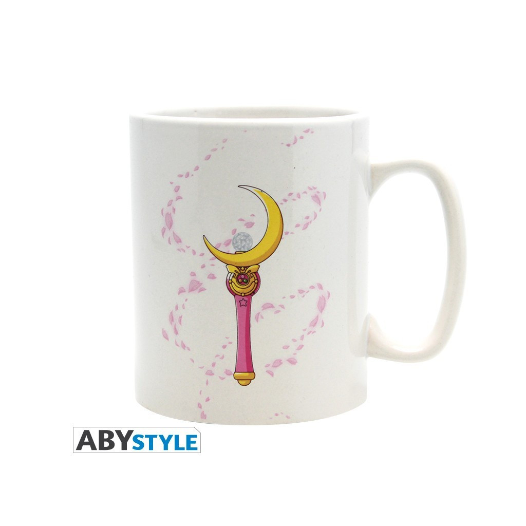 ABYSTYLE Sailor Moon Tasse - Offizielles Merchandise Mit Allen Sailor Kriegerinnen | Keramik, 320 Ml, Mikrowellengeeignet