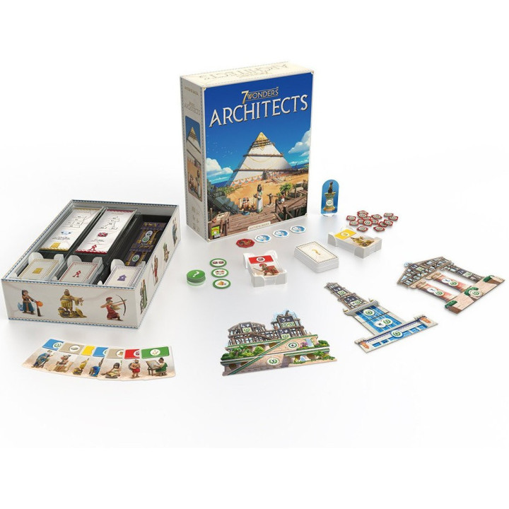 Acheter 7 Wonders Architects - Jeu de société - Ludifolie