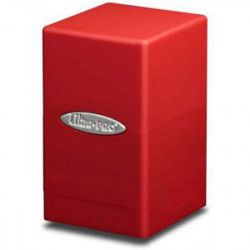 Boite Satin Rouge - Tower Deck Box