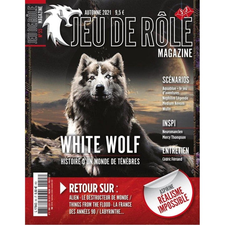 Acheter Jeu de Rôle Magazine 55 - Ludifolie