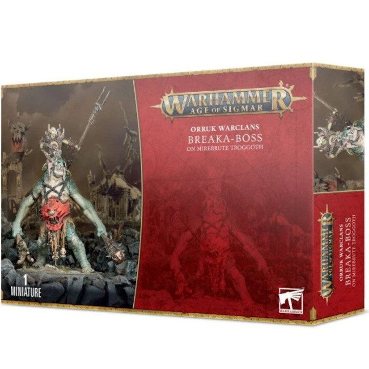 Acheter Warhammer AOS Orruk Warclans - Boss on Troggoth - Ludifolie