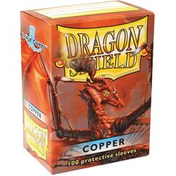 Dragon Shield - 100 Protège Cartes - Copper