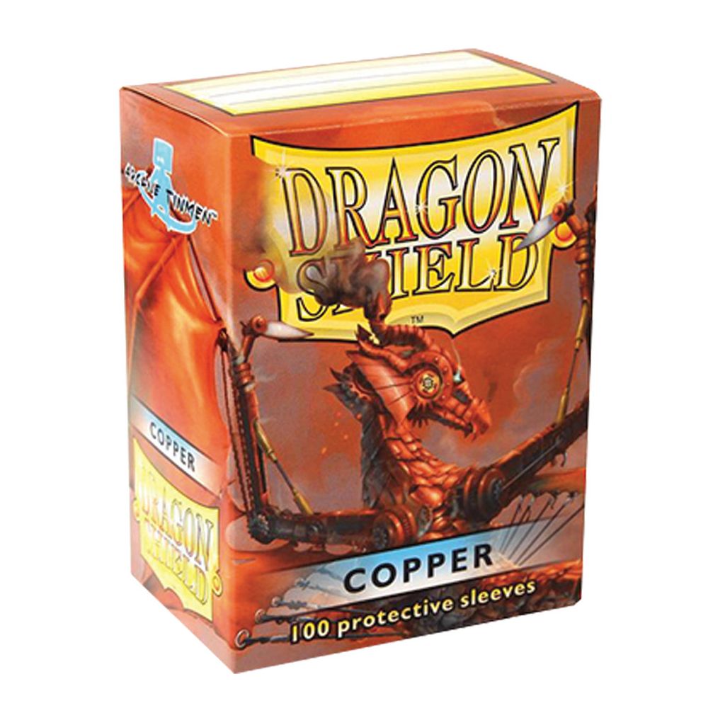 Dragon Shield - 100 Protège Cartes - Copper