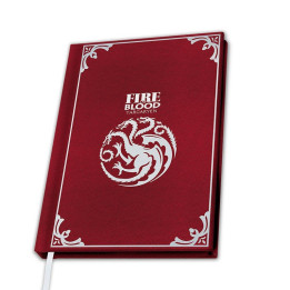 Acheter Game of thrones - Cahier A5 Premium Targaryen - Ludifolie
