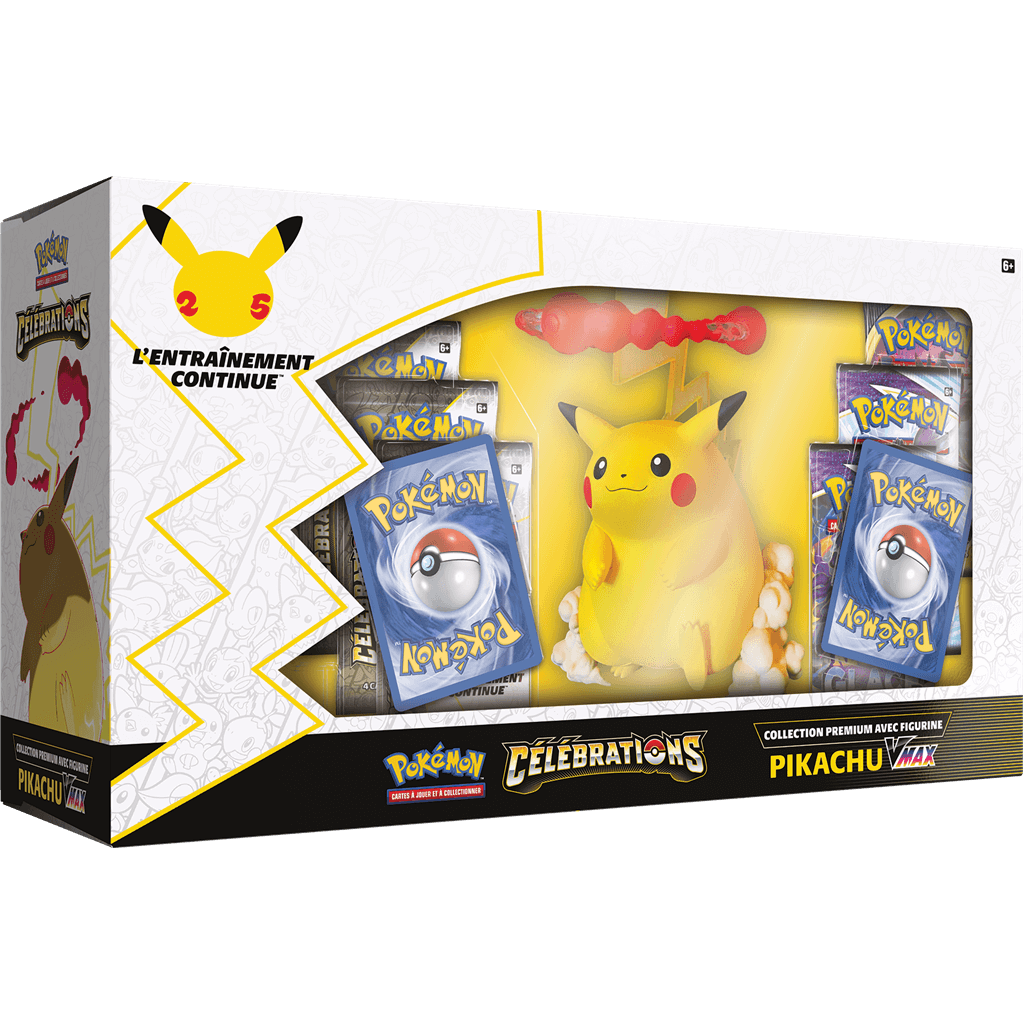 Acheter Célébrations - Coffret Pokémon Premium Figurine Pikachu VMAX