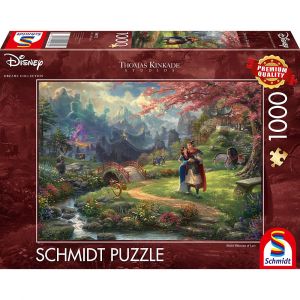 Puzzle Disney Kinkade - Mulan - 1000 pièces