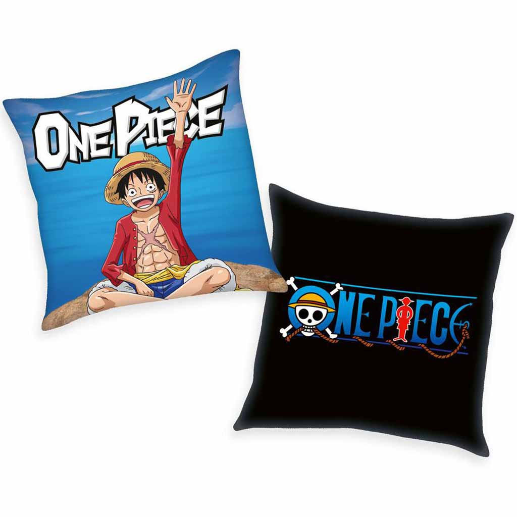 Acheter One Piece - Coussin Luffy/Logo - Herding - Ludifolie