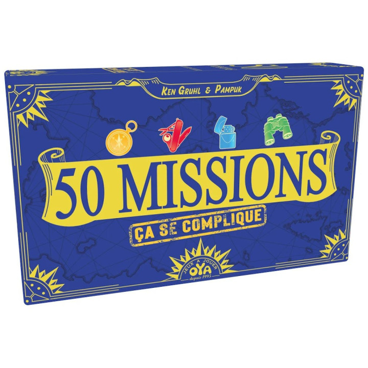 Acheter 50 Missions - Ça se Complique - Jeu de société - Ludifolie