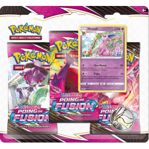 Pack 3 Boosters - EB08 Poing de Fusion - Mentali