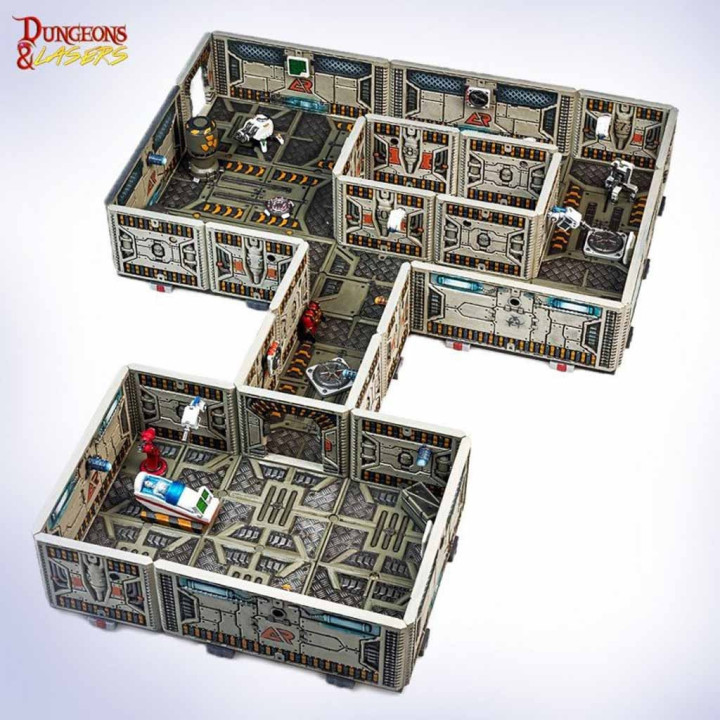 Acheter Dungeons & Lasers - Sci-fi Starter Set - Ludifolie