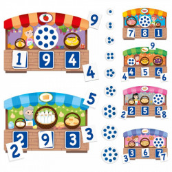Loto Tactile des chiffres Montessori