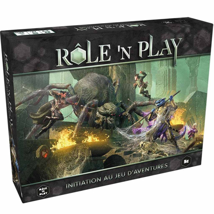 Acheter Rôle’n Play - Boîte d'initiation - Black Book - Ludifolie
