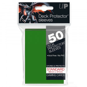 50 Protège Cartes Standard Vert - Ultra Pro