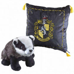 Harry Potter - Oreiller avec Peluche Poufsouffle