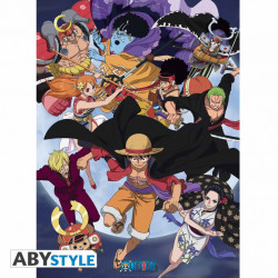 One piece - Poster Wano Raid (52 x 38 cm)