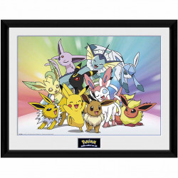 Pokémon - Poster Encadré Evoli
