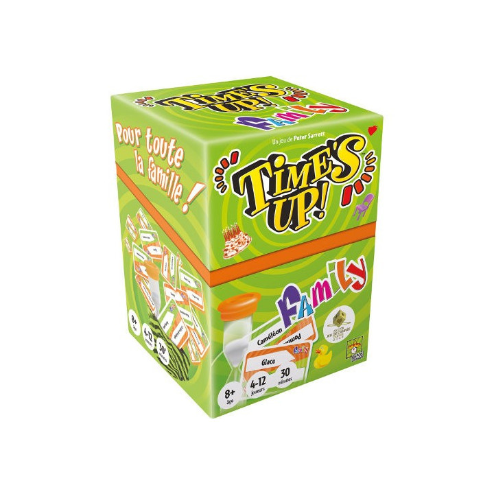 Acheter Time's Up Family Vert - Jeu de société - Ludifolie