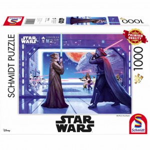 Puzzle 1000 pièces : Star Wars : Le destin d'un fils - Schmidt - Rue des  Puzzles