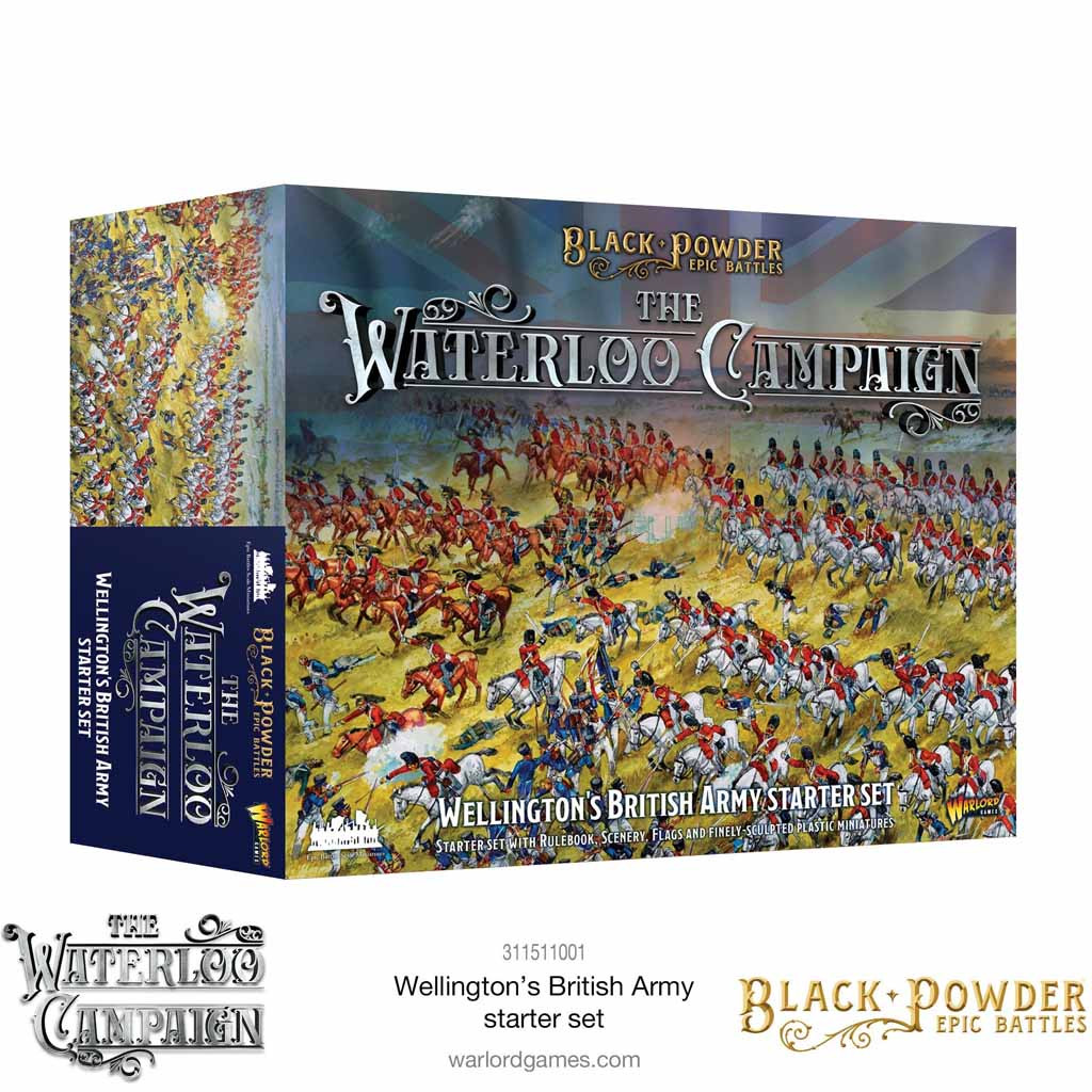 Black Powder Epic Battles : Waterloo - British Starter Set