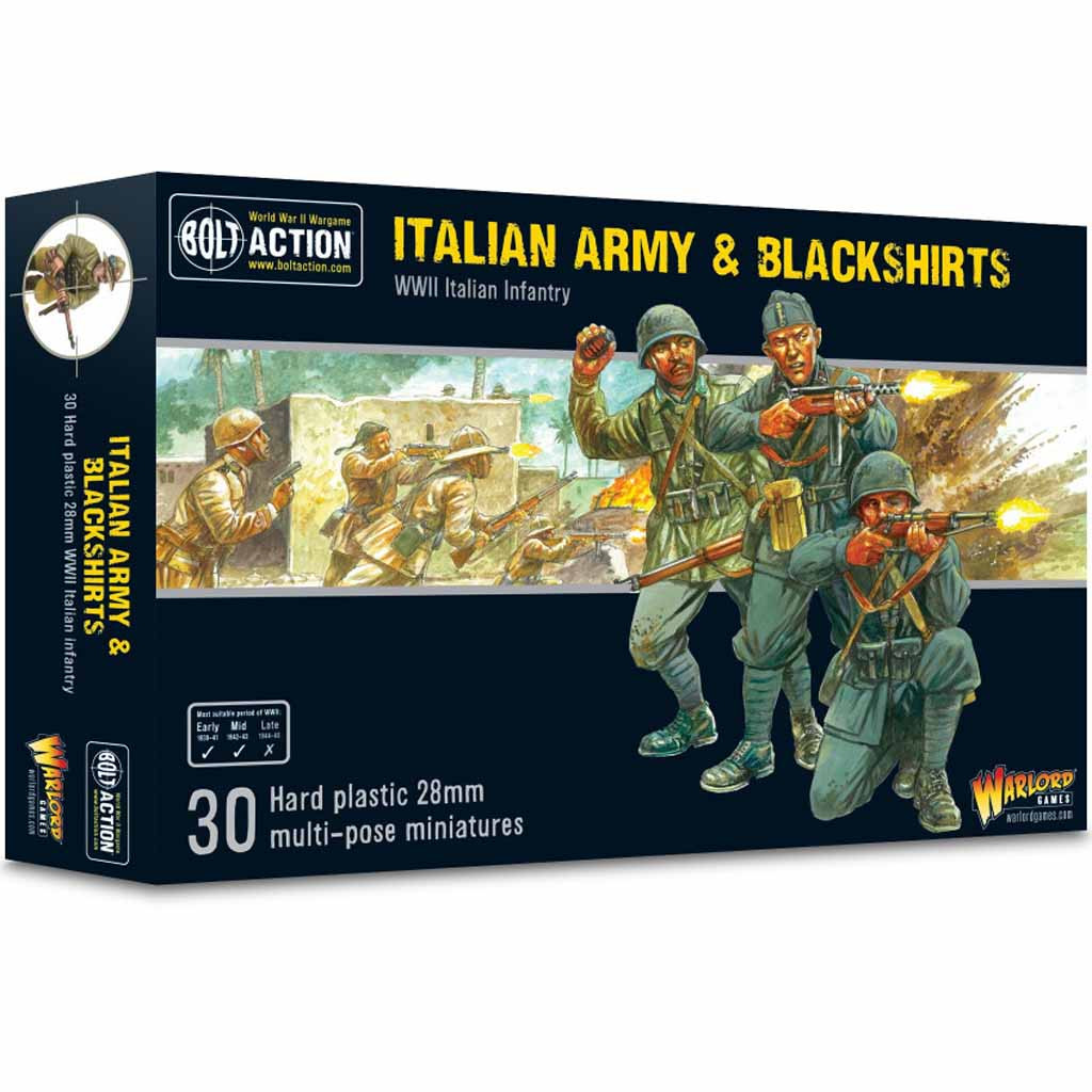 Bolt Action : Italian Army & Blackshirts