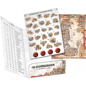 Gloomhaven - Les Mâchoires du Lion : Set de Vignettes Amovibles et Plan