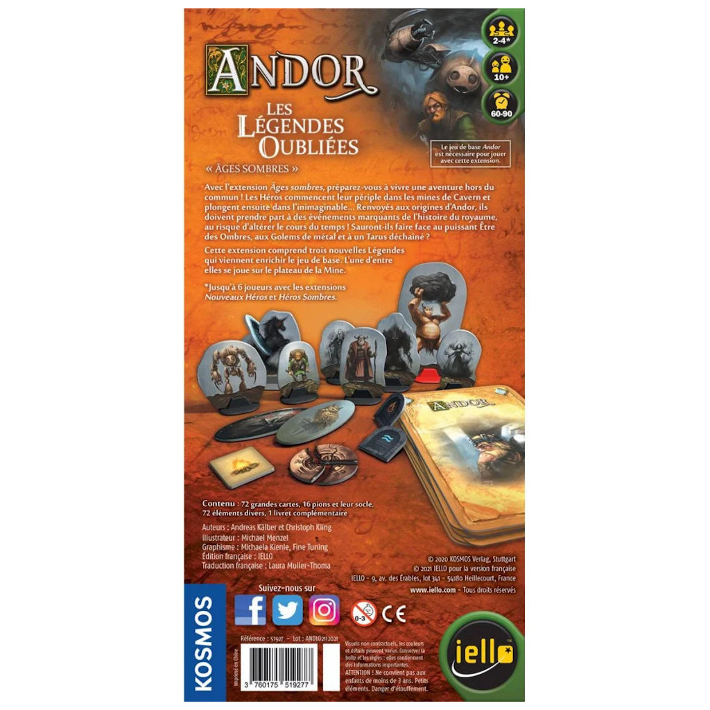 Jeux de société IELLO Andor