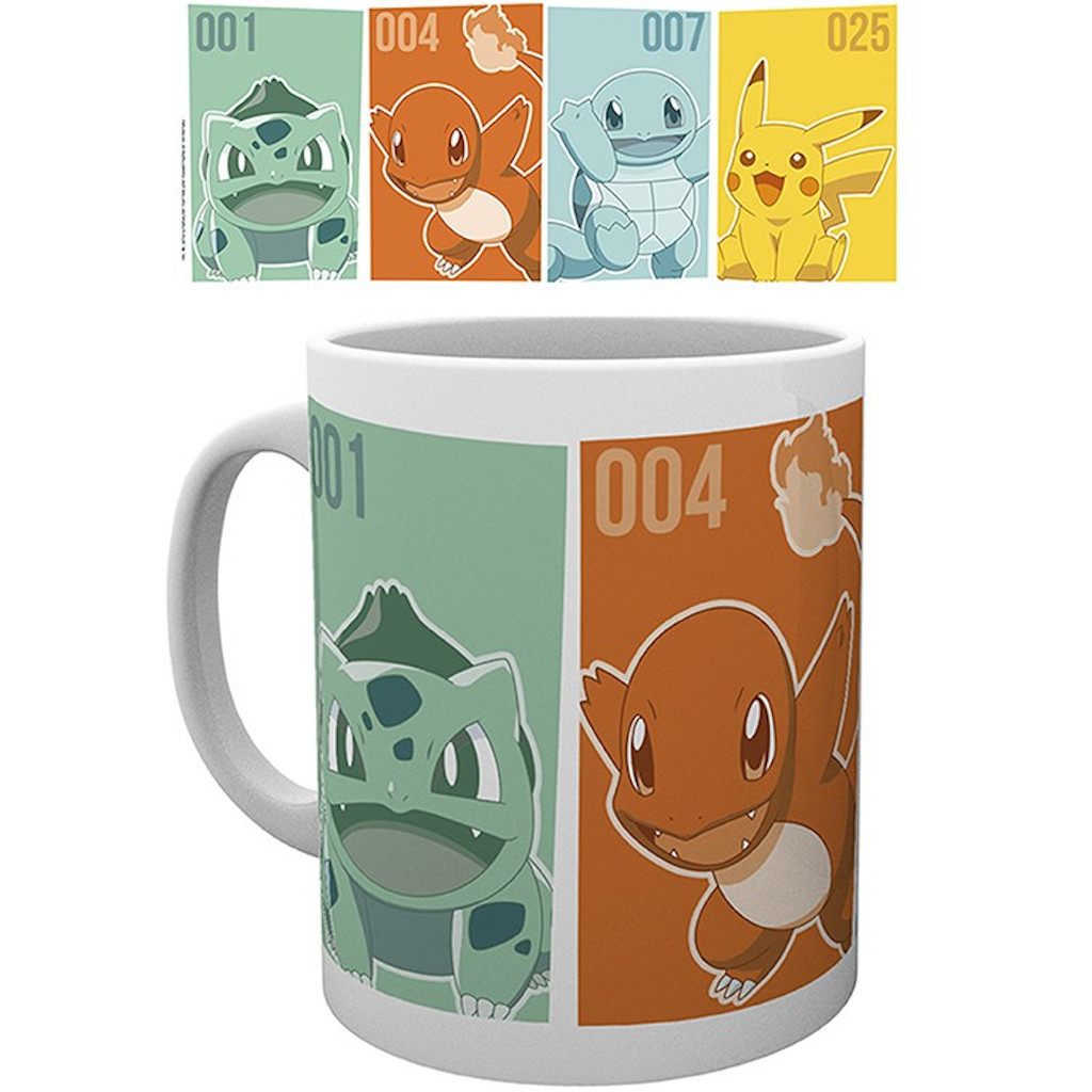 Acheter Mug Starters - Pokémon - Abystyle - Ludifolie