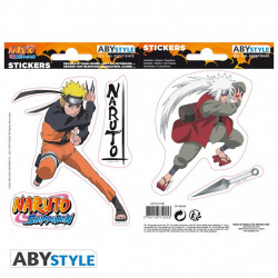 Naruto Shippuden - Stickers Naruto & Jiraiya (16x11cm / 2 planches)
