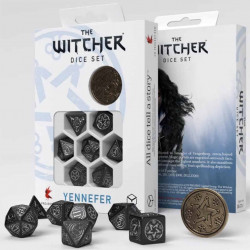 Set de Dés The Witcher - Yennefer - l'Etoile d'Obsidienne