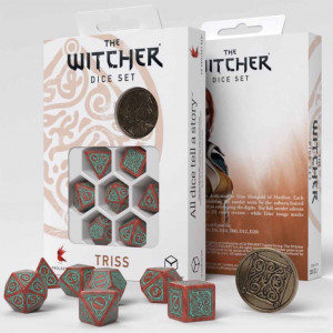 Set de Dés The Witcher - Triss Merigold, l'Intrépide