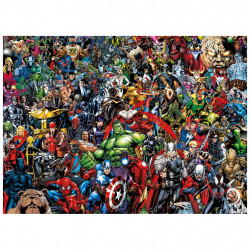 Marvel - Impossible Puzzle 1000 Pièces Marvel Characters