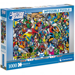 DC Comics - Impossible Puzzle 1000 Pièces - Justice League