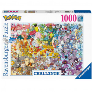 Pokémon - Challenge Puzzle 1000 Pièces - Groupe