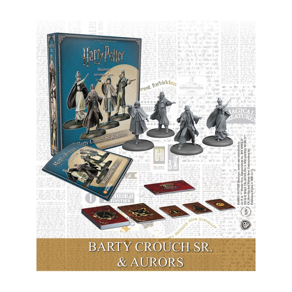 Harry Potter Miniatures Adventure Game : Barty Croupton Jr et les Aurors