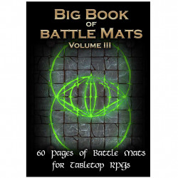 Livre Plateau de Jeu : Big Book of Battle Mats Vol.3 (A4)